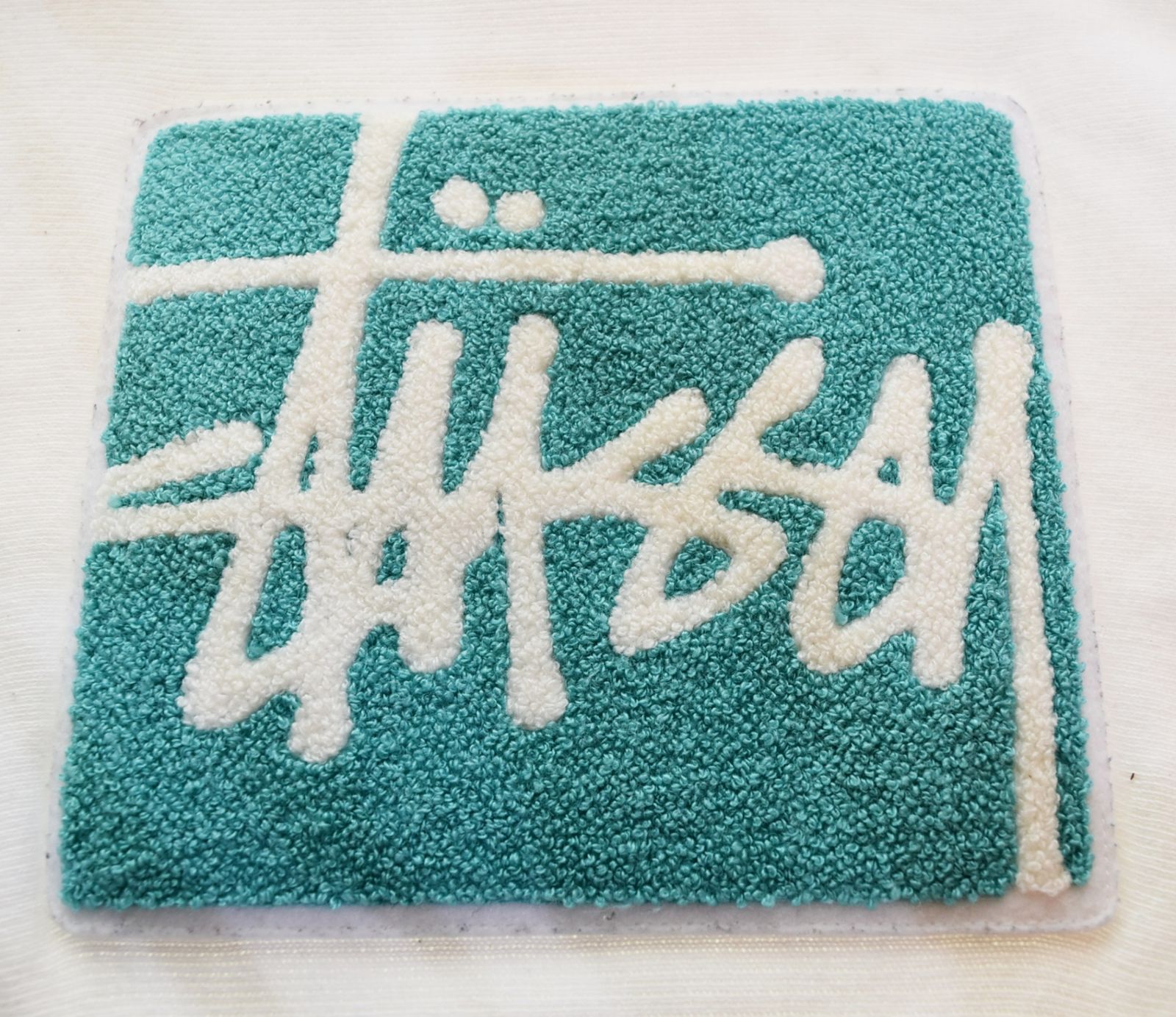 チャンピオン Champion × STUSSY ステューシー 青 単色 タグ 復刻 