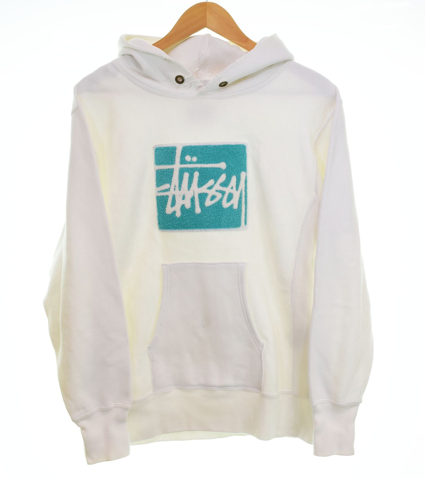 チャンピオン Champion × STUSSY ステューシー 青 単色 タグ 復刻