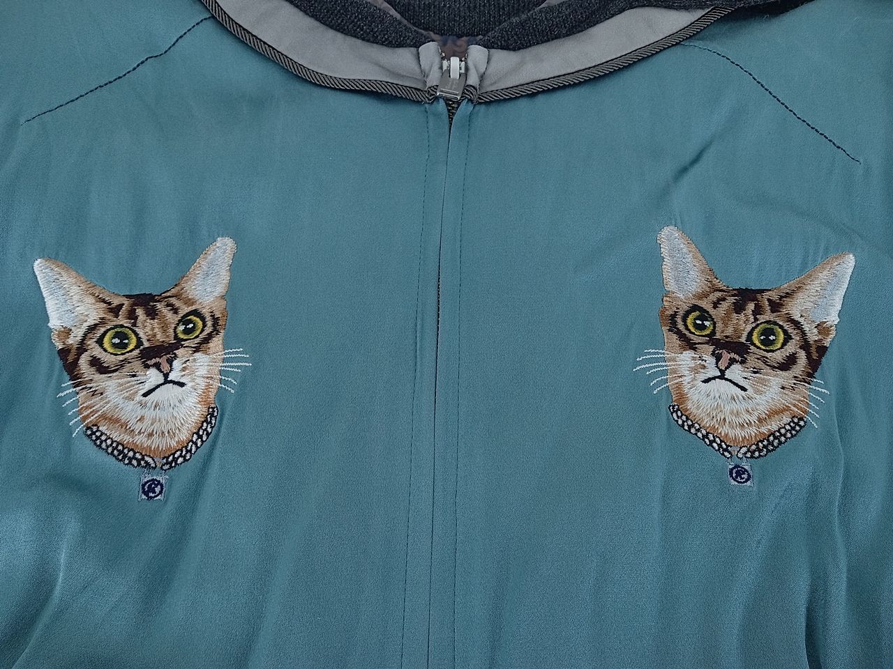 UNDERCOVER アンダーカバー 猫刺繍スカジャン サイズ3 [M-6754] - メルカリ