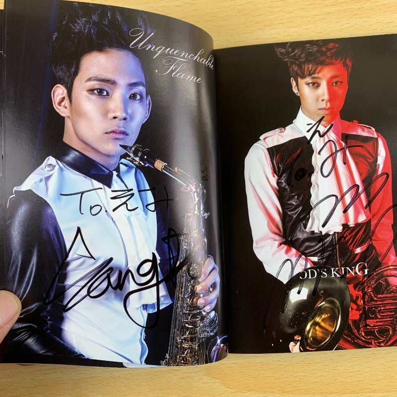 希少】ToppDogg 全メンバー 直筆サイン入 フォトブック 4冊 宛名入