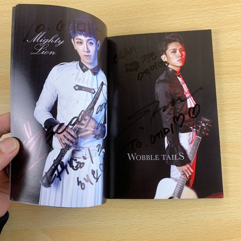 希少】ToppDogg 全メンバー 直筆サイン入 フォトブック 4冊 宛名入 