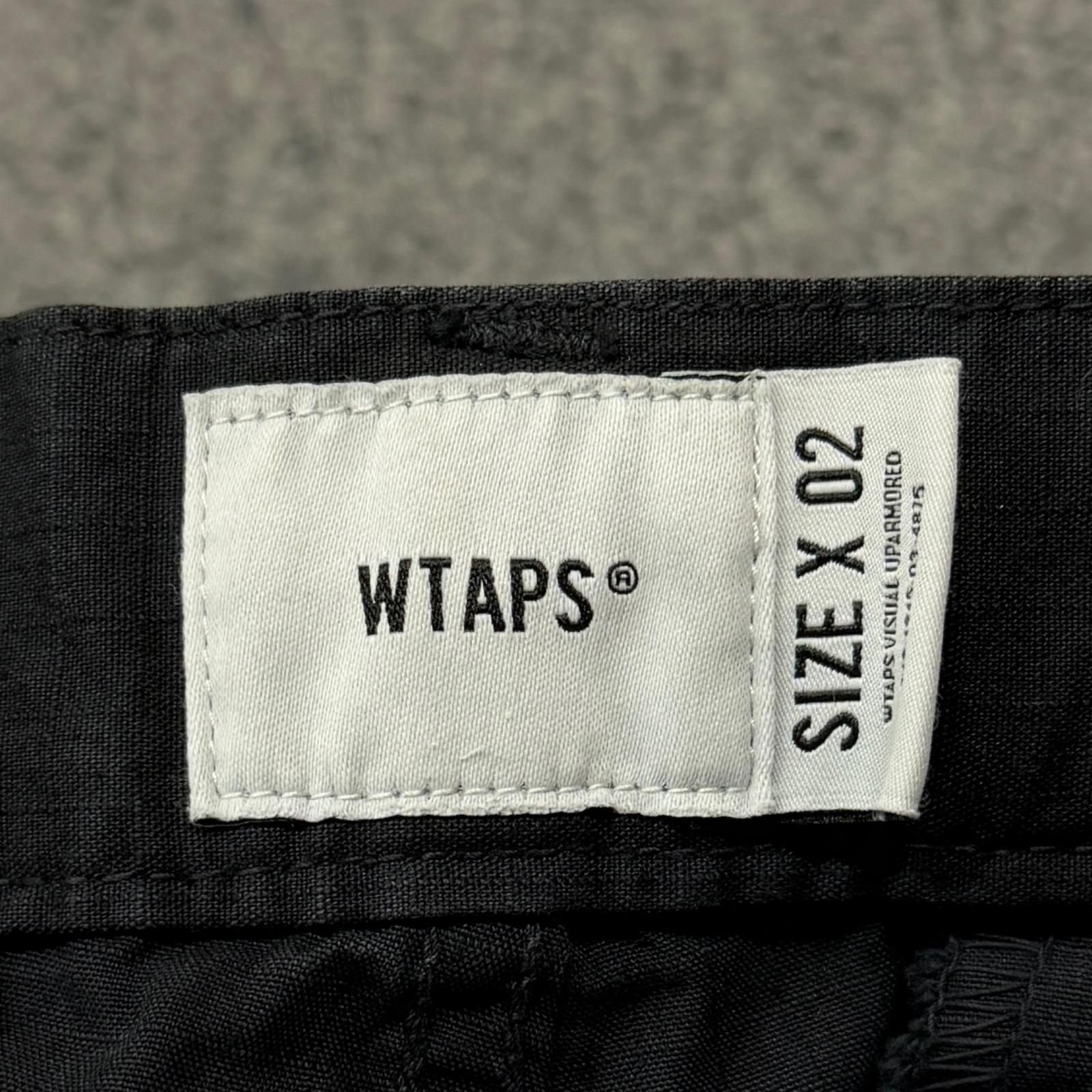 参考上代36300円 WTAPS 25SS MILT9602 / TROUSERS / COTTON. RIPSTOP