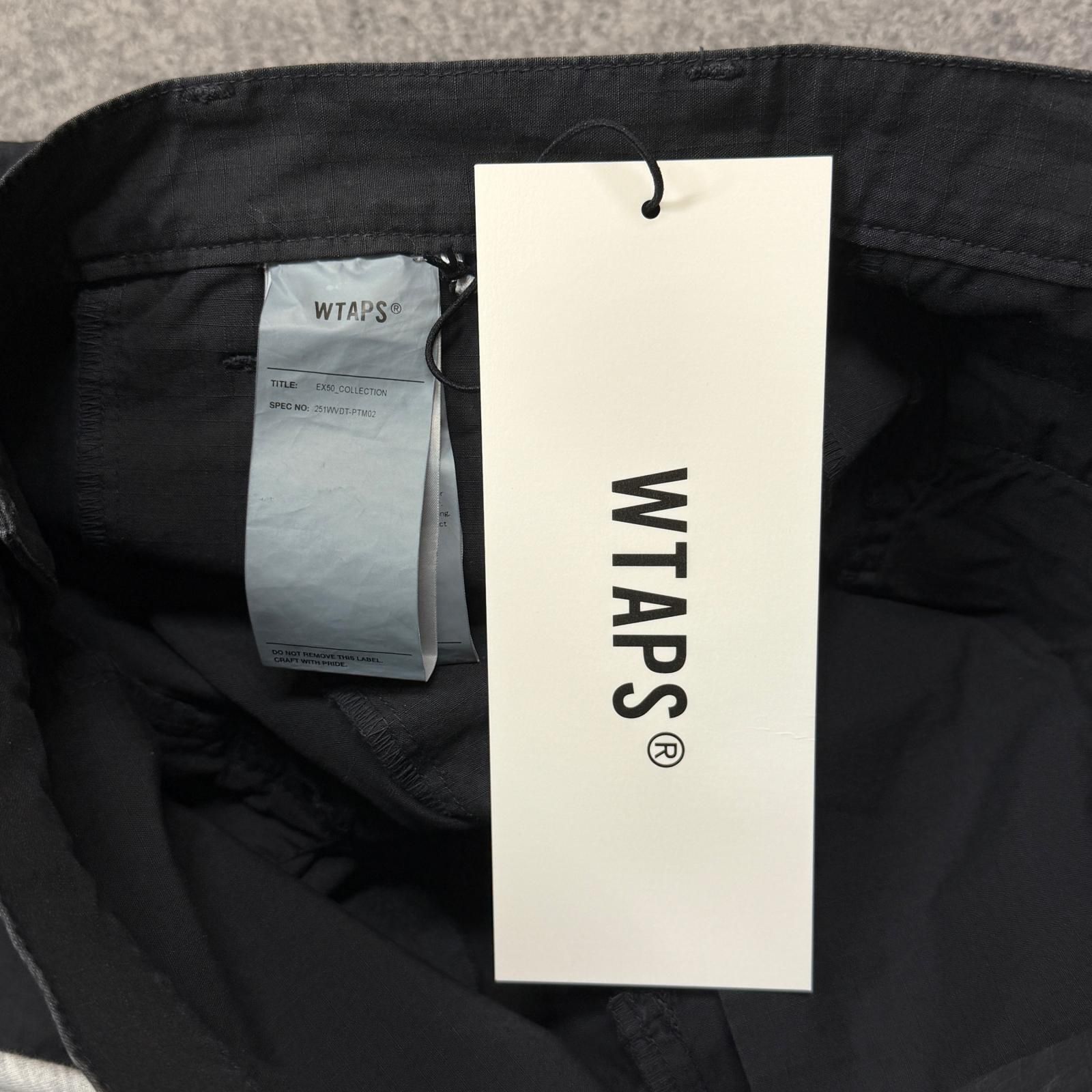 参考上代36300円 WTAPS 25SS MILT9602 / TROUSERS / COTTON. RIPSTOP