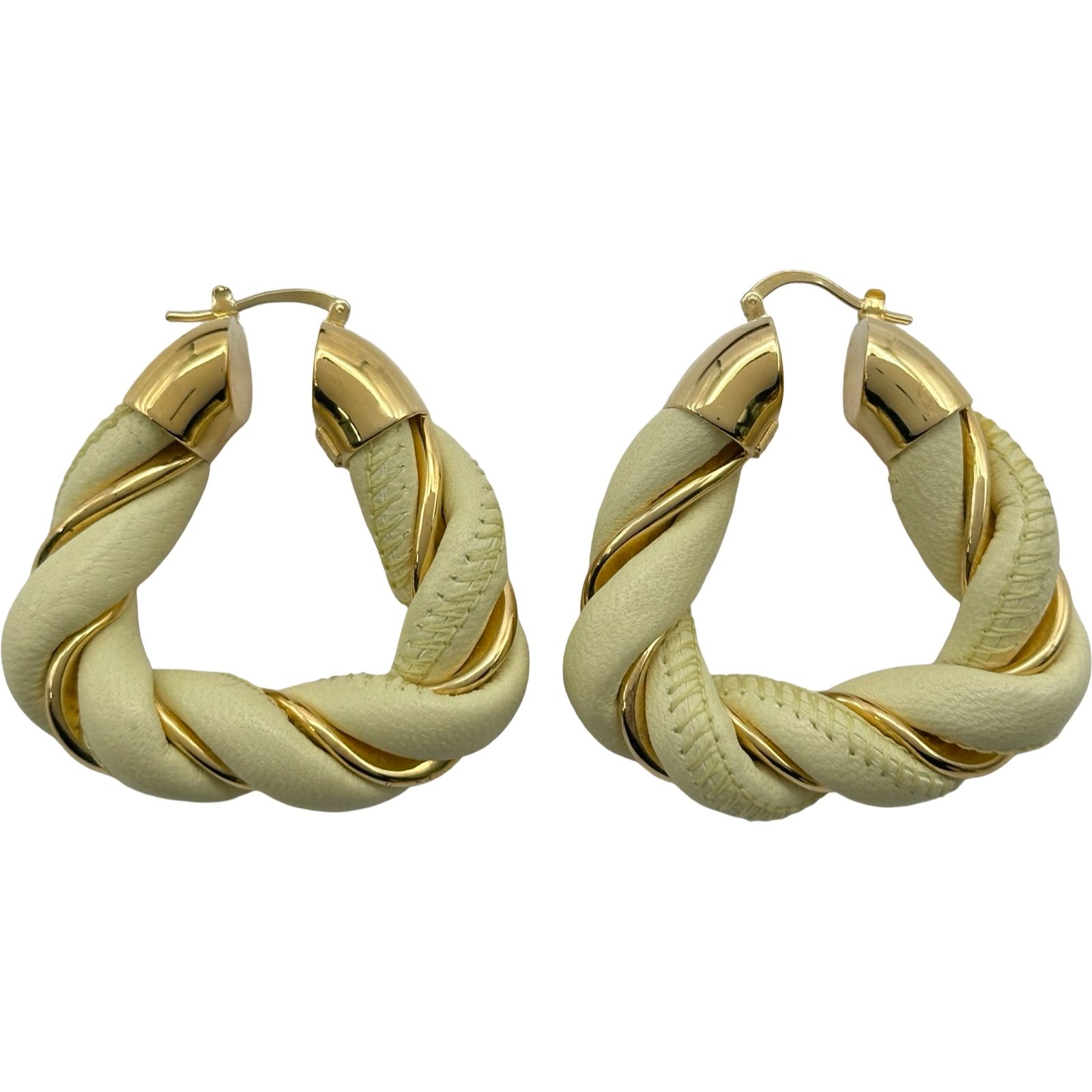 ボッテガ・ヴェネタ BOTTEGA VENETA ツイスト トライアングル ピアス