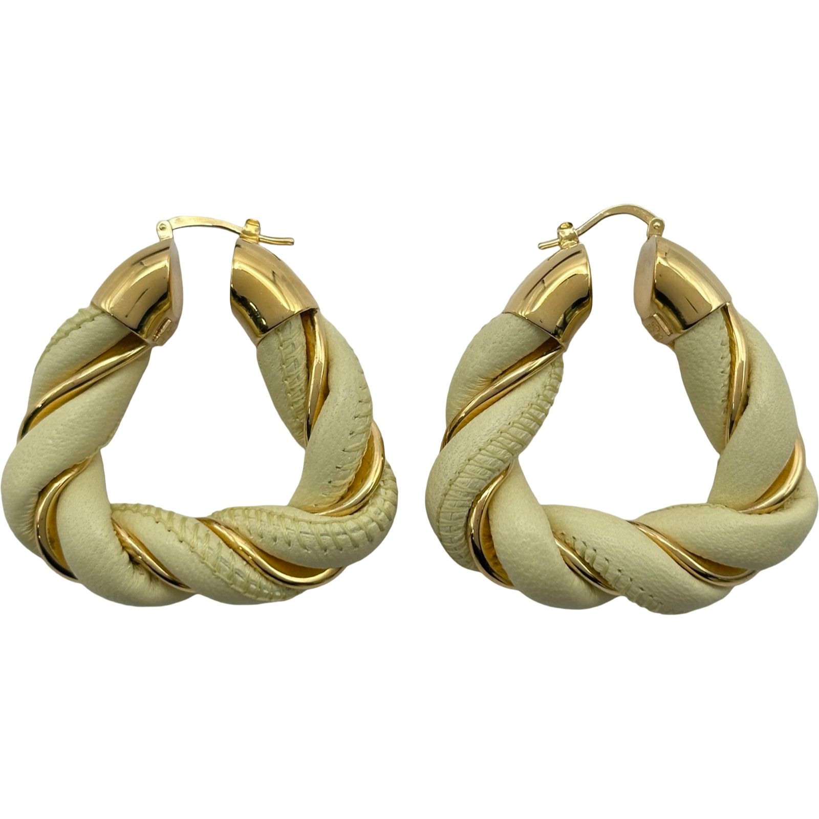 ボッテガ・ヴェネタ BOTTEGA VENETA ツイスト トライアングル ピアス