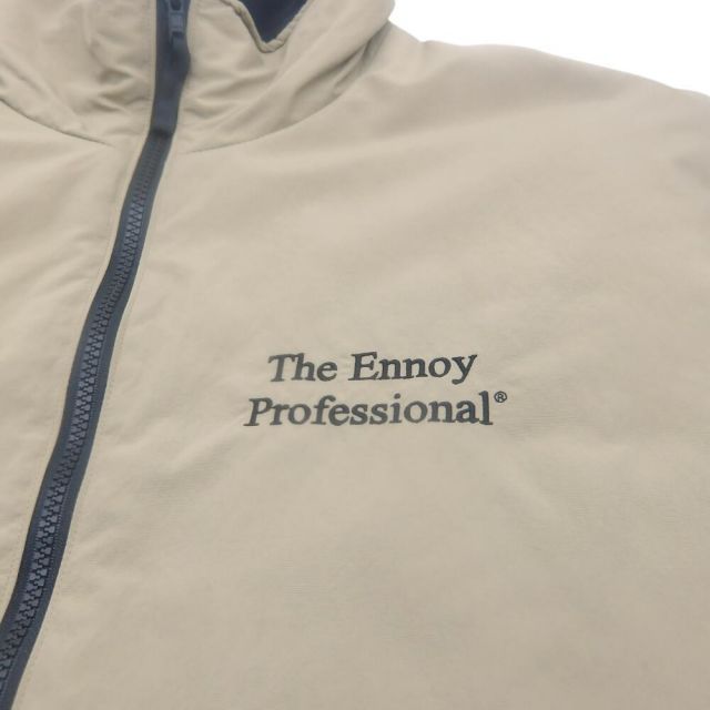 ENNOY 23aw スタイリスト私物 NYLON PADDED JACKET BEIGE サイズL 