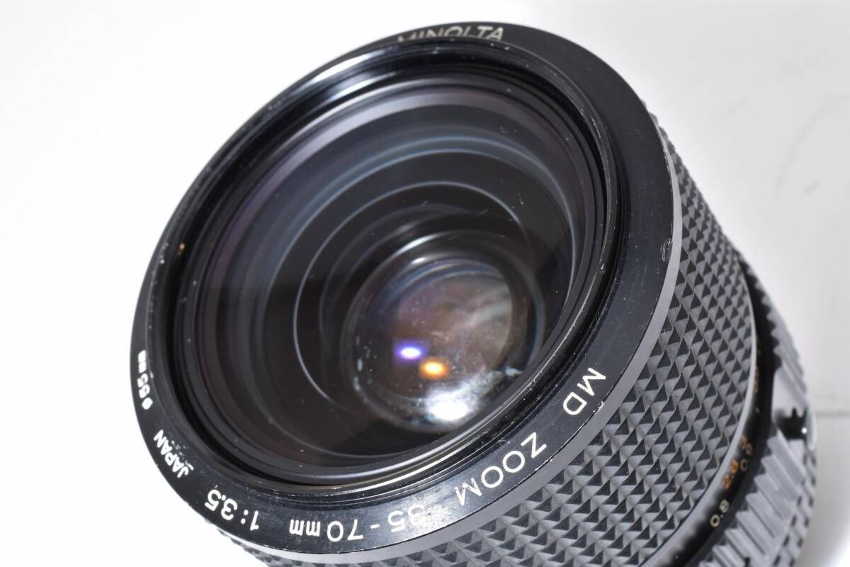 ☆極上品☆ ミノルタ MINOLTA NEW MD ZOOM 35-70mm F3.5 マクロ付き