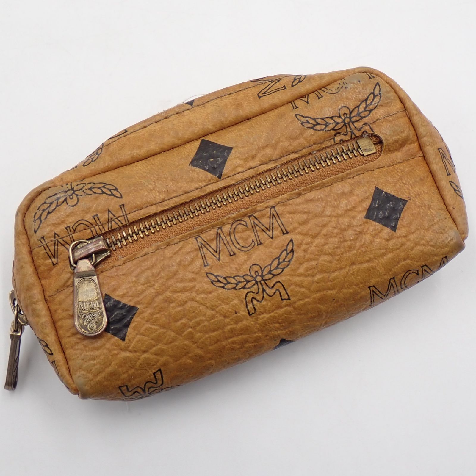 送料無料 MCM エムシーエム 小銭入れ コインケース ブラウン エムシー 