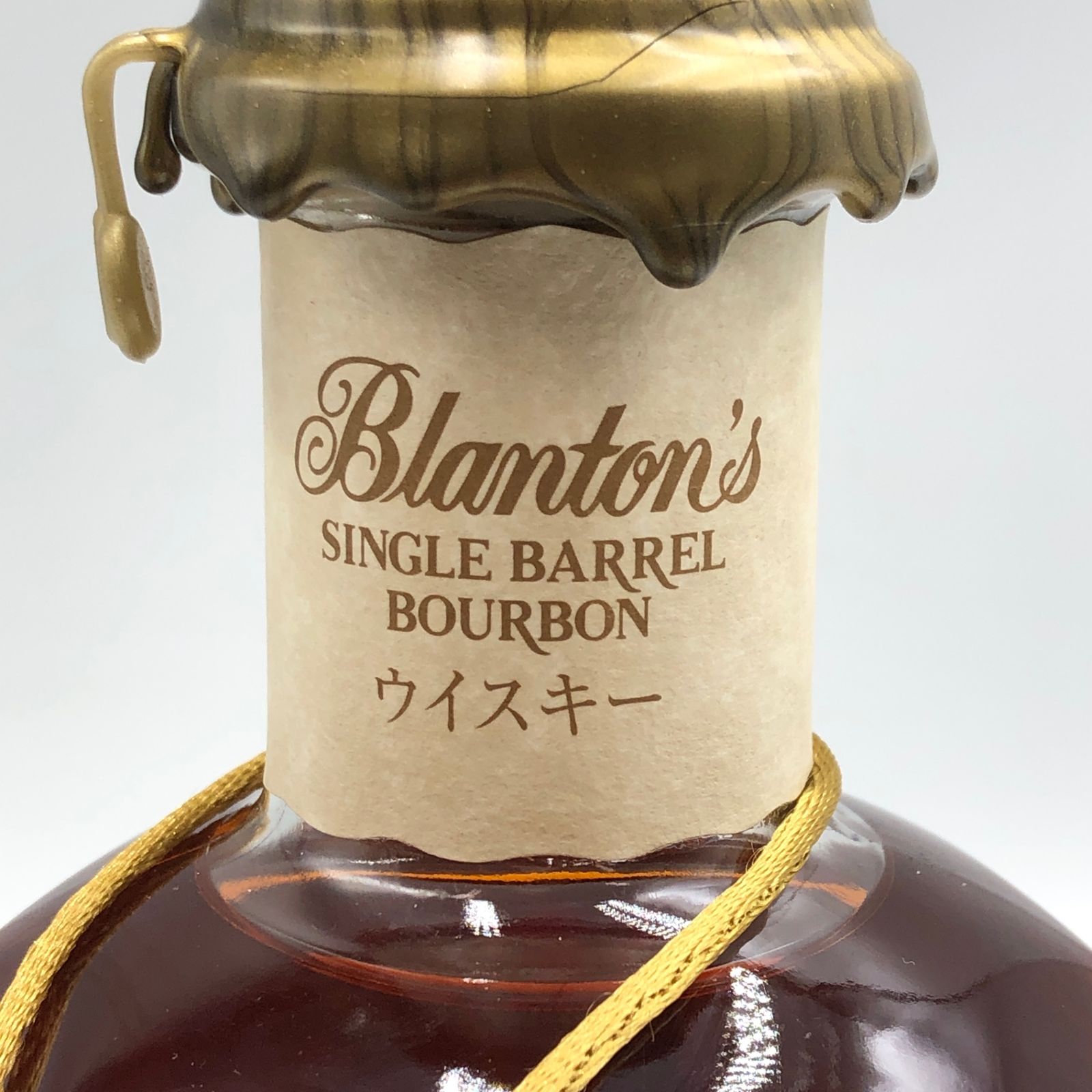ブラントン シングルバレル 750ml Blanton's バーボン : シングル