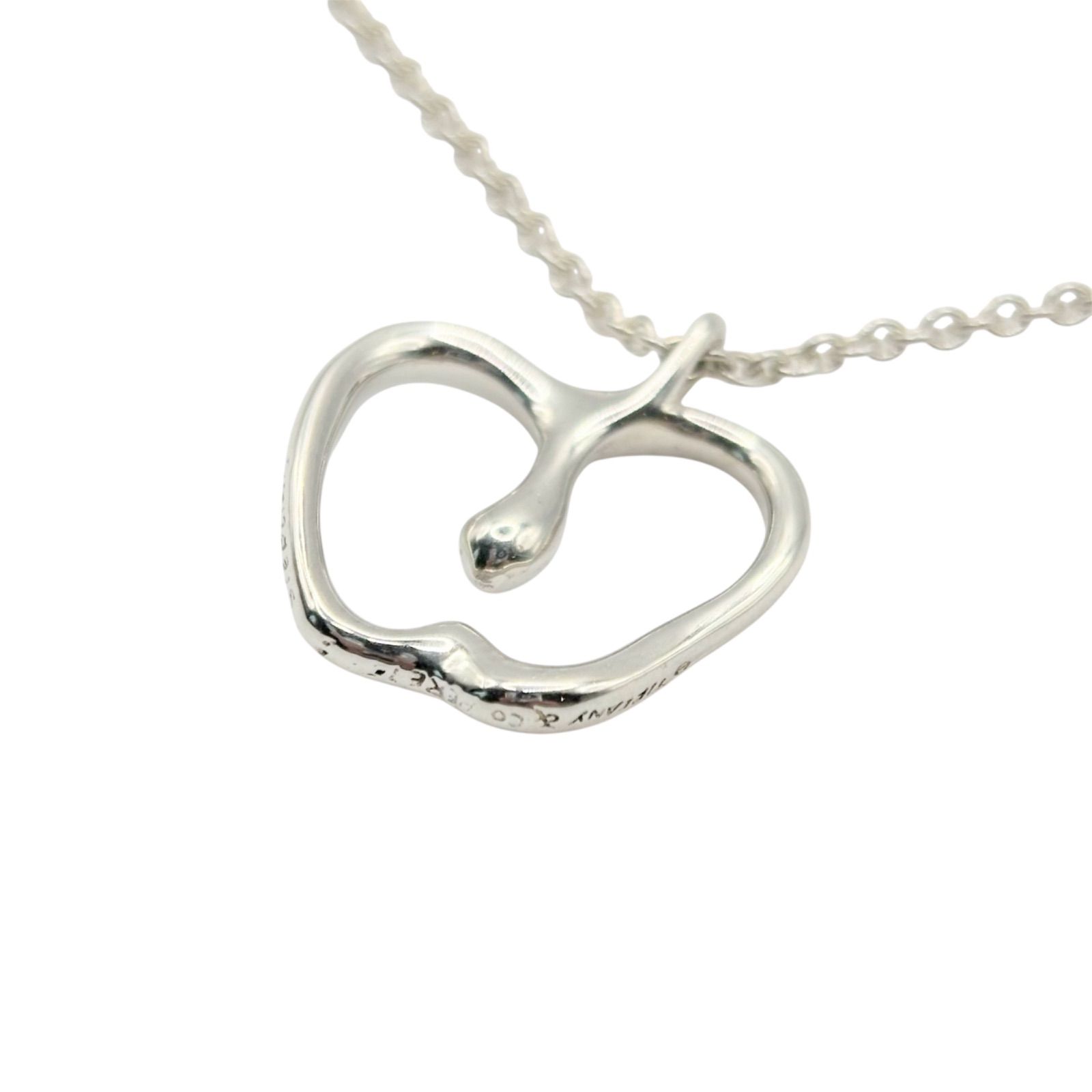 TIFFANY&Co. ティファニー アップル ネックレス SV925 3.6g シルバー