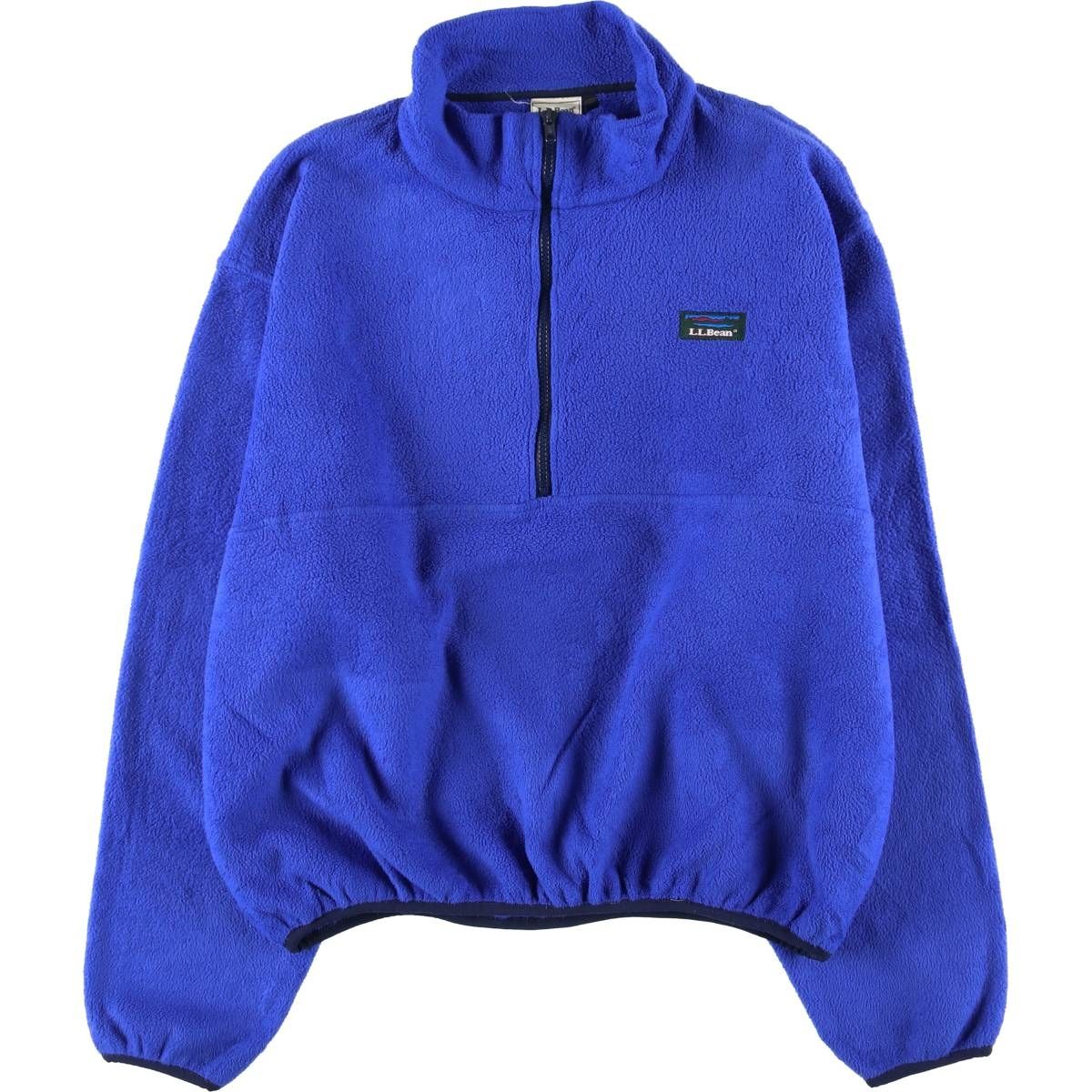 古着 70~80年代 エルエルビーン L.L.Bean ハーフジップ フリースプル 