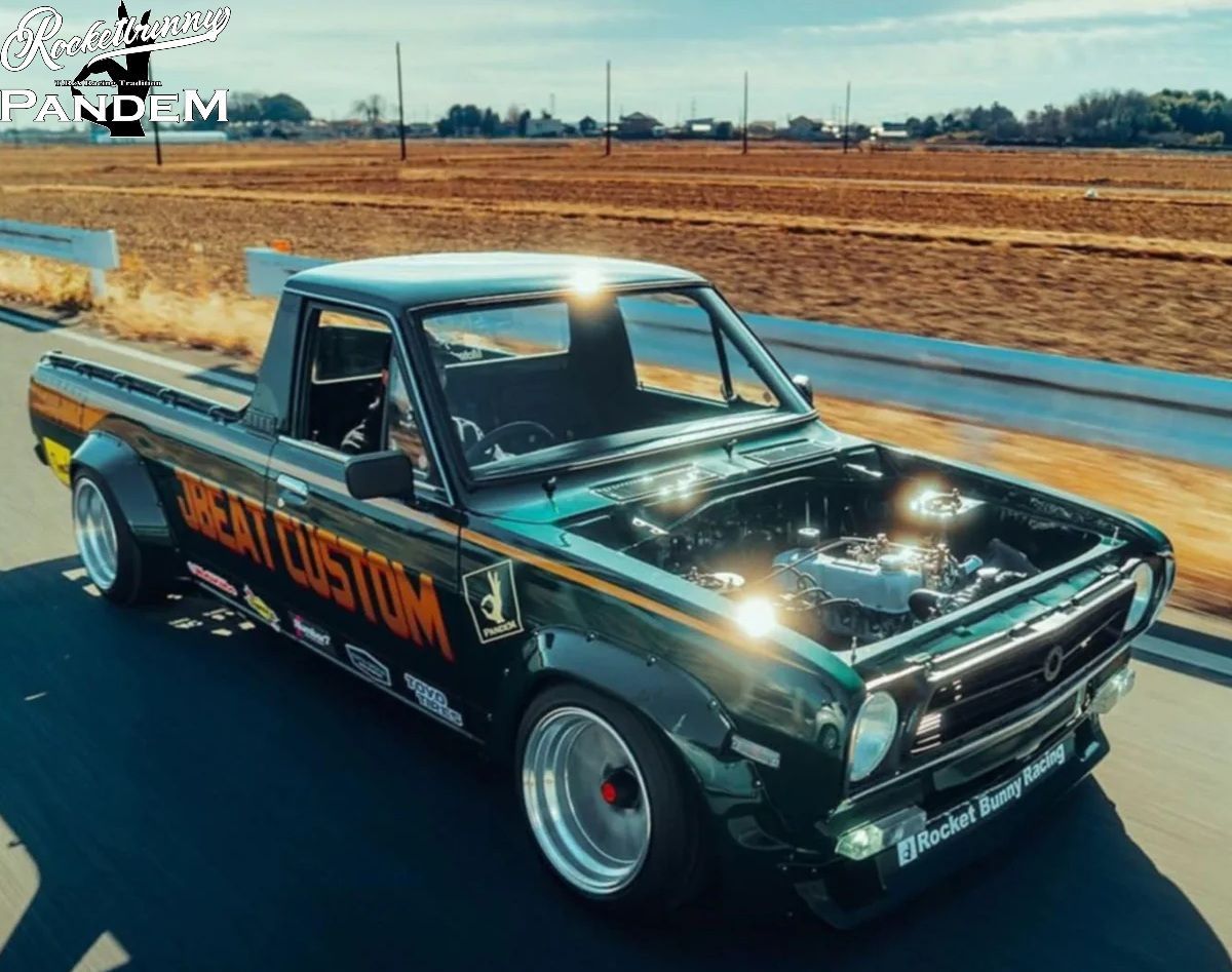M's】 日産 GB120 サニートラック (1971y-) Rocket Bunny エアロキット