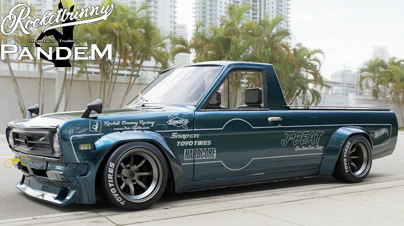 M's】 日産 GB120 サニートラック (1971y-) Rocket Bunny エアロキット