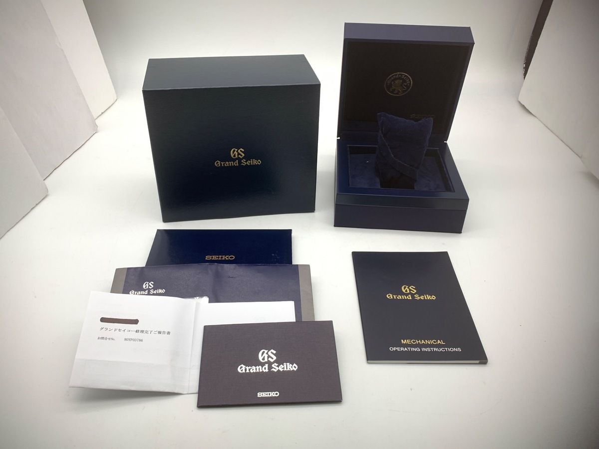  グランドセイコー メカニカル ホワイト SBGR055|9S65-00C0 ステンレススティール 日本向けサイズ 自動巻き時計 腕時計(アナログ)