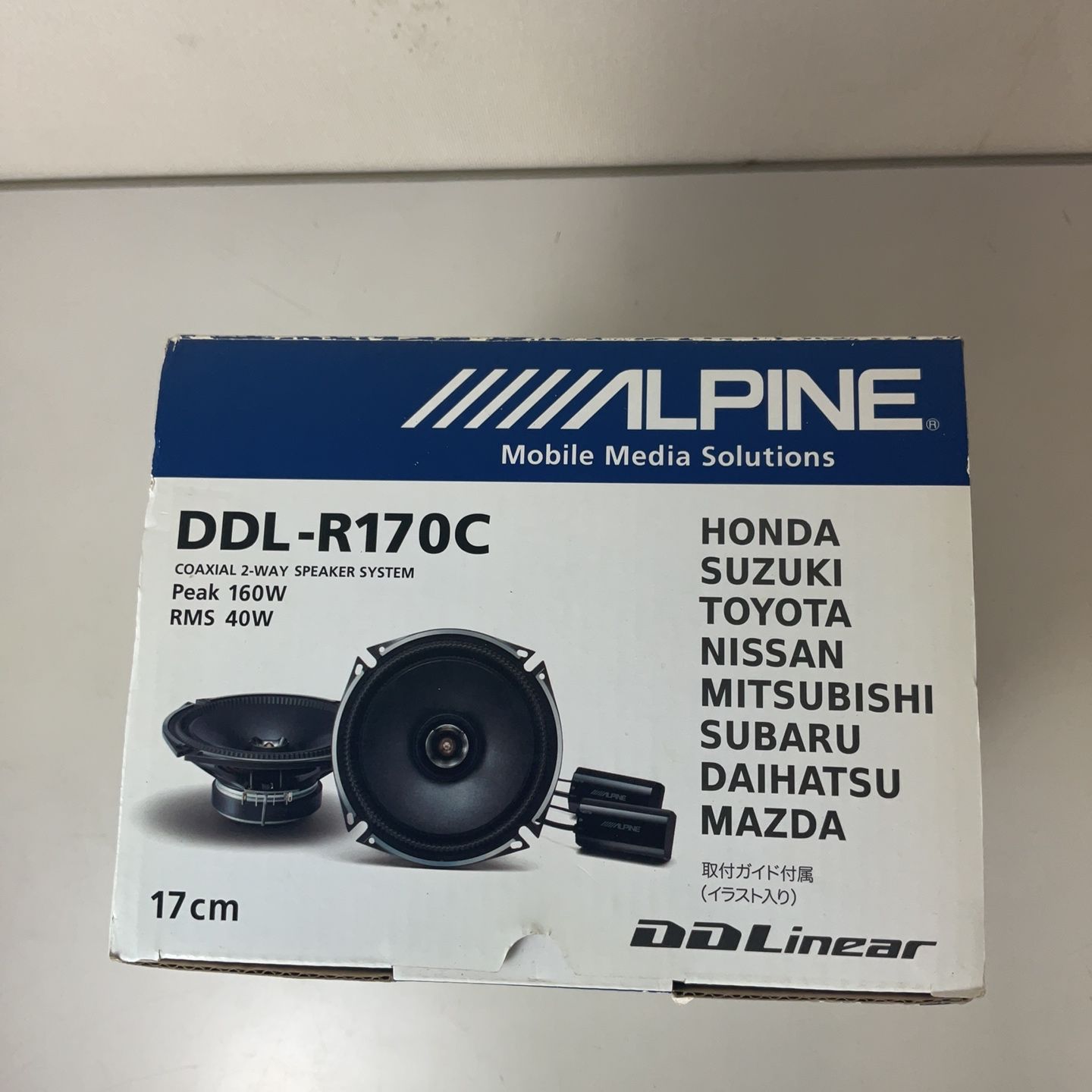 ALPINE アルパイン 17cm : アルパイン(ALPINE) 2ウェイスピーカー DDL