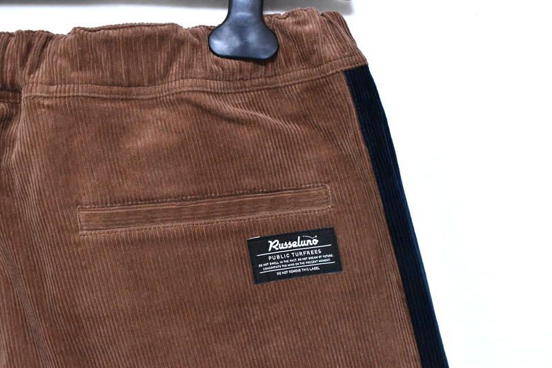 新品 ラッセルノ ゴルフ コーデュロイ コンバーティブルパンツ ブラウン M 4 定価3万7400円】新品 ラッセルノ ゴルフ コーデュロイ コンバーチブル