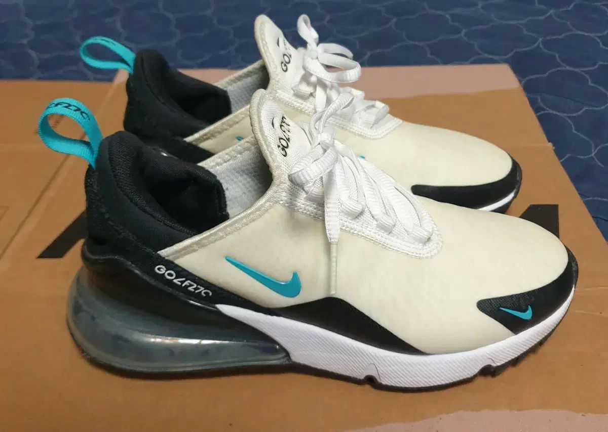 (海外発売) NIKE ゴルフ エアマックス 270G ダスティ カクタス (230)