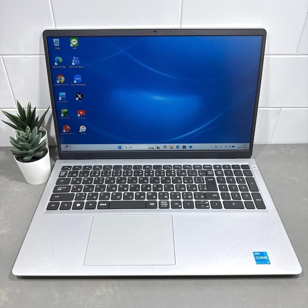 定番，送料無料 【高性能】DELLセラミックシルバ11世代️NVMe256+1TB