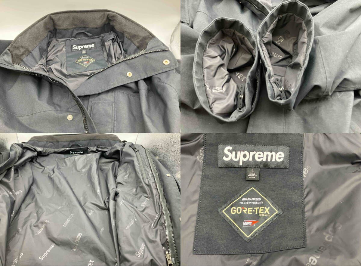 Supreme 2-In-1 Gore Tex Polartec Liner Jacket Black FW-23 