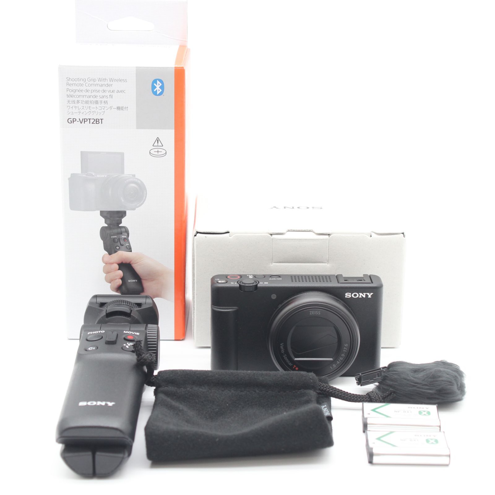 SONY VLOGCAM ZV-1 II Shooting Grip Kit