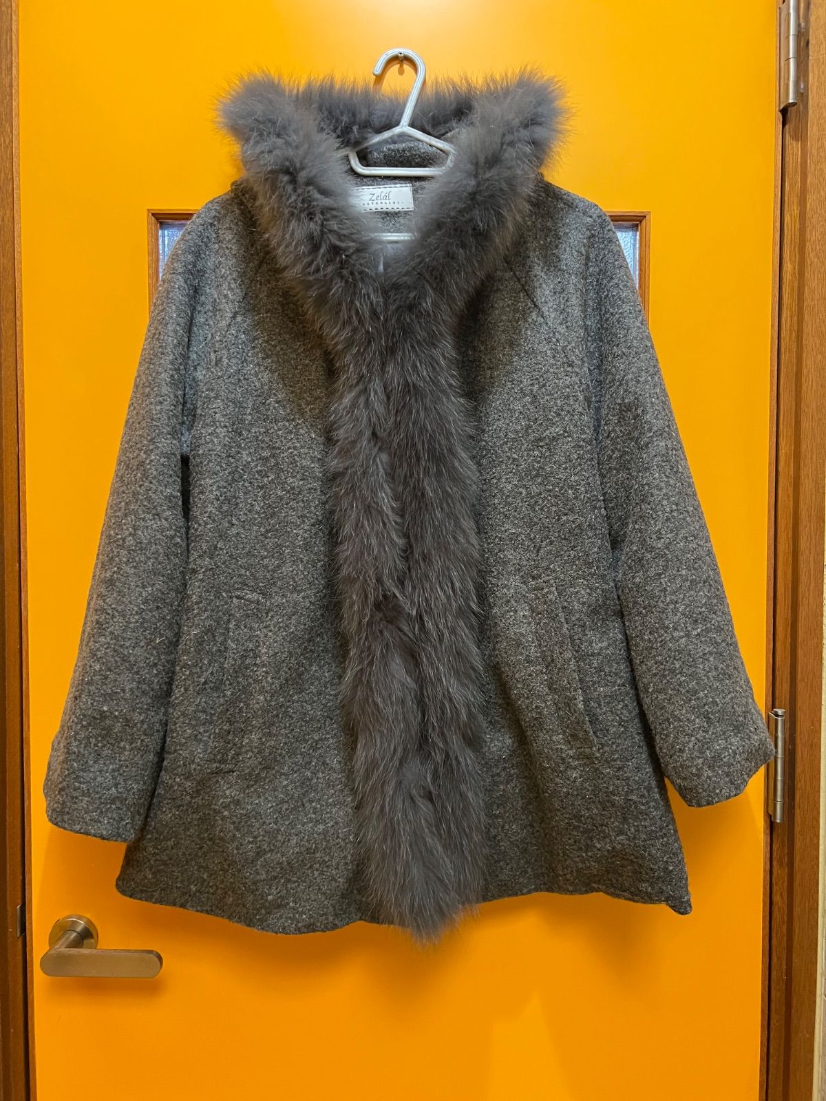 新品 ゼラール カシミヤ100 ロングコート M 黒Zelal 元町 フォックス