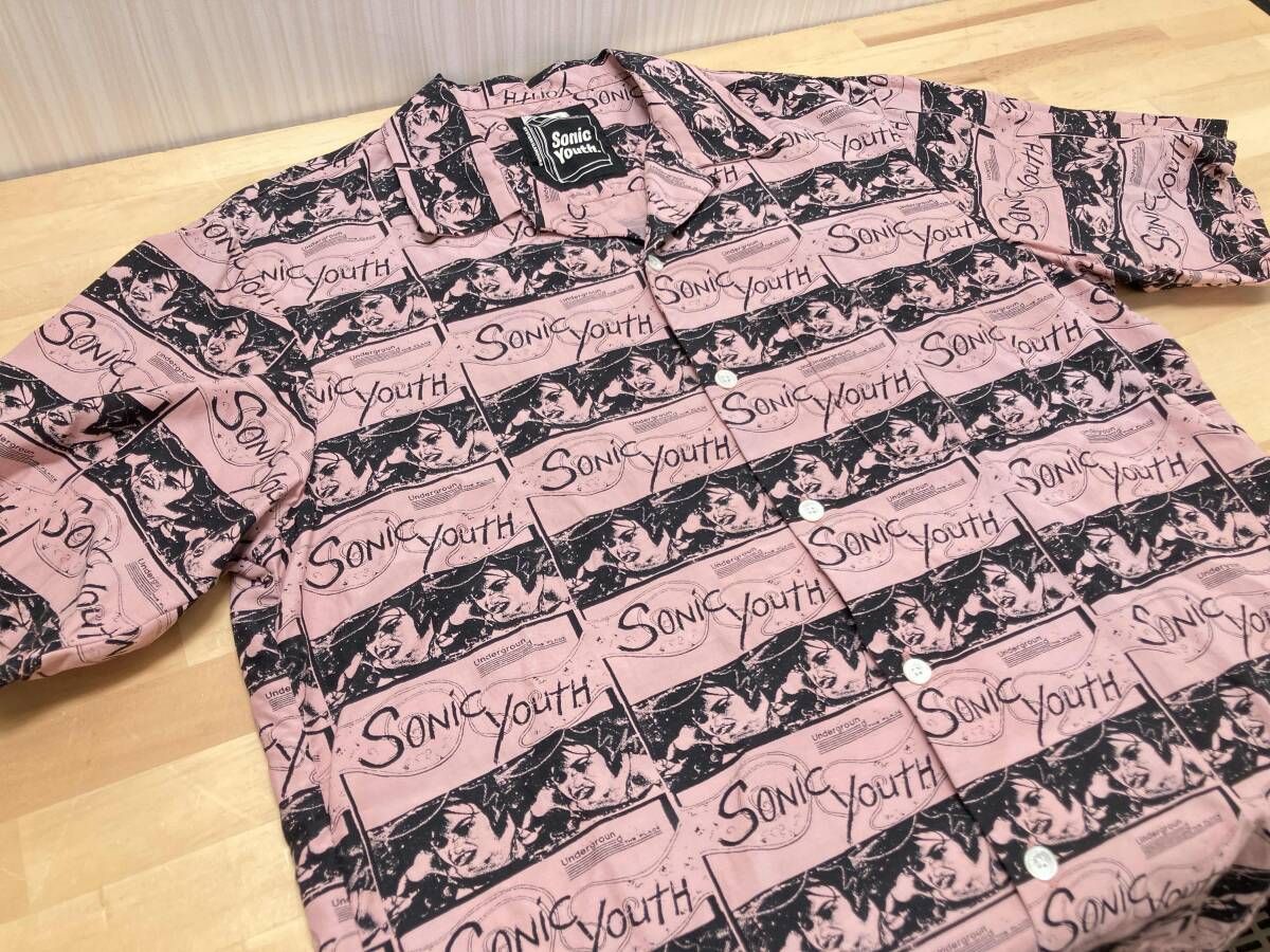 Hysteric Glamour ヒステリックグラマー 半袖 オープンカラーシャツ 