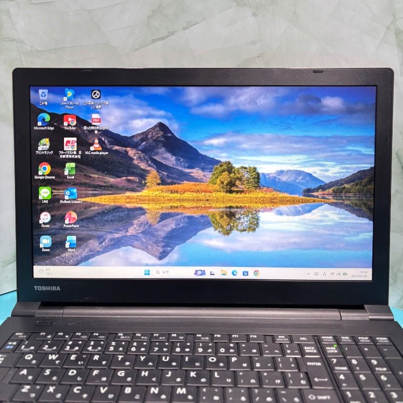 爆速i7 SSD240GB Win11ノートPC Office付 dynabook - メルカリ