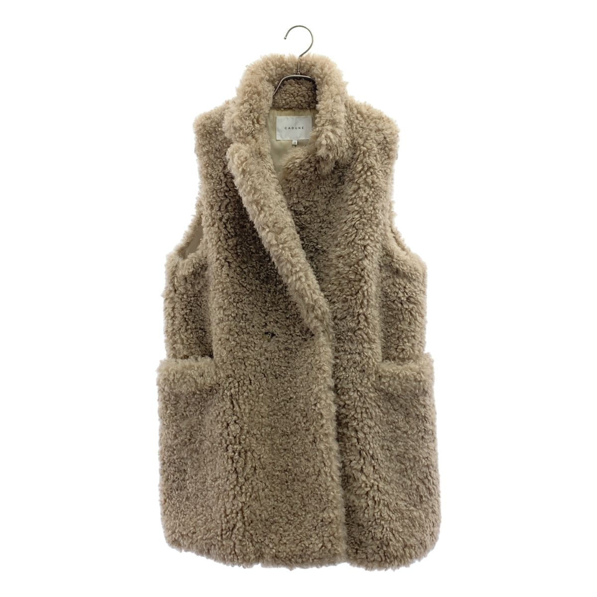 2024AW 美品　CADUNÉ カデュネ　ボアジレ　ベージュ　Sサイズ CADUNE / カデュネ | 2024AW | DEUXIEME CLASSE取り扱い / ボアジレ