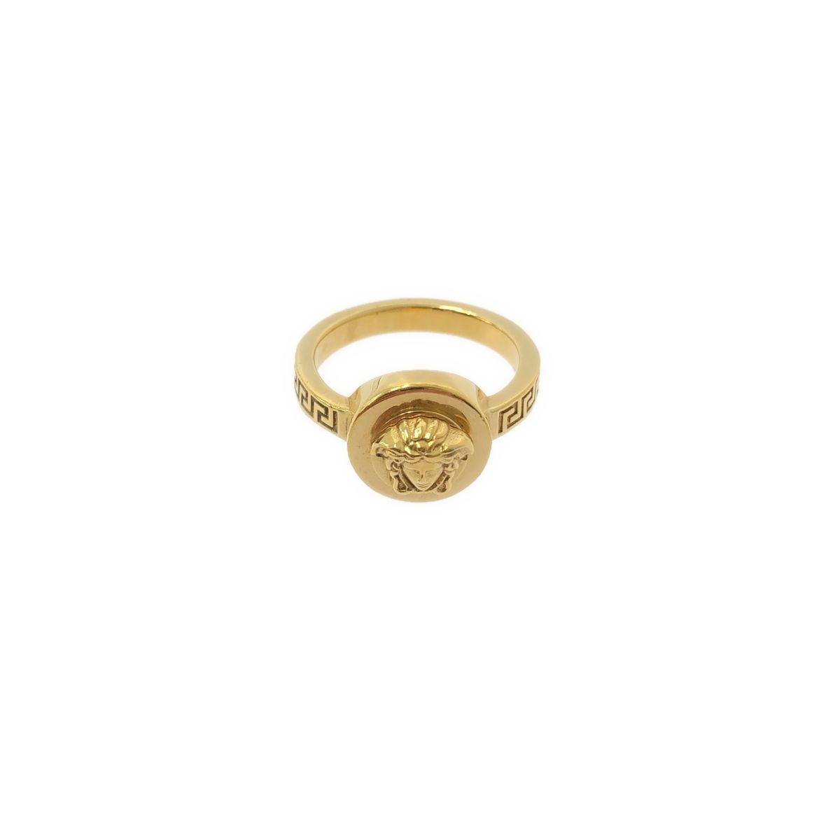 【美品】  VERSACE / ヴェルサーチ | メデューサ リング  アクセサリー / ユニセックス | ゴールド | メンズ
