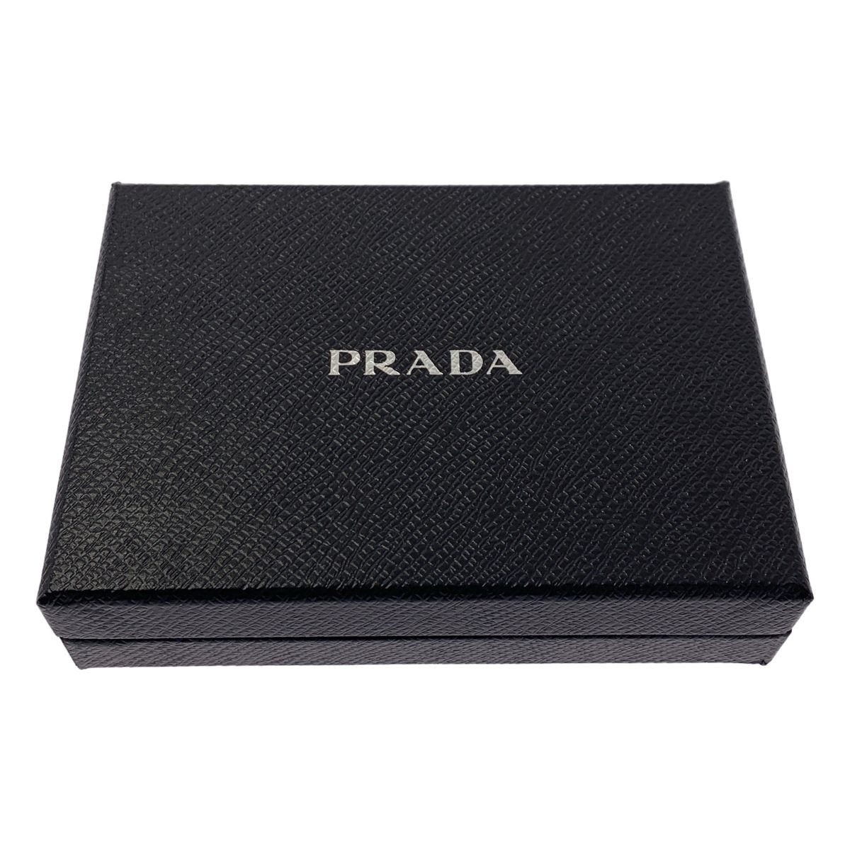 美品】 PRADA / プラダ | サフィアーノ レザー スタッズ ロゴ カード