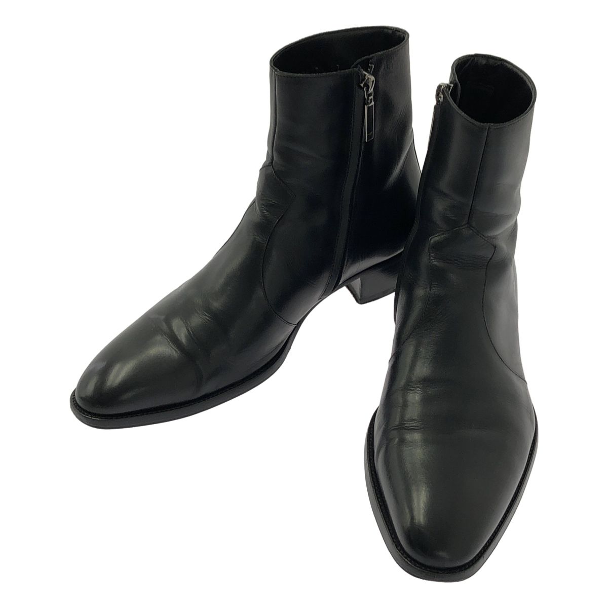 美品】 SAINT LAURENT PARIS / サンローランパリ | WYATT ZIPPED BOOTS