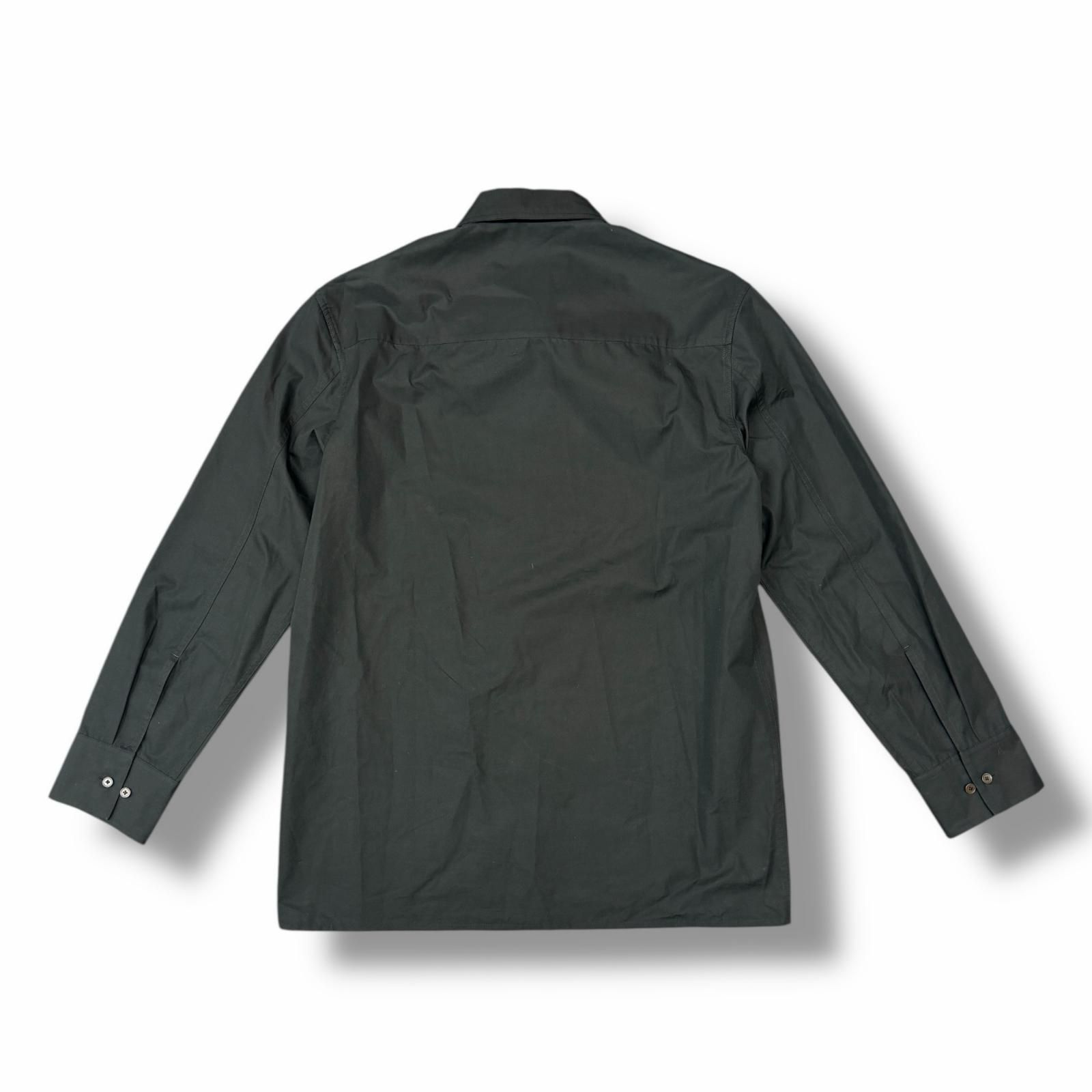 国内正規 JIL SANDER 23SS square hem regular collar over shirt 