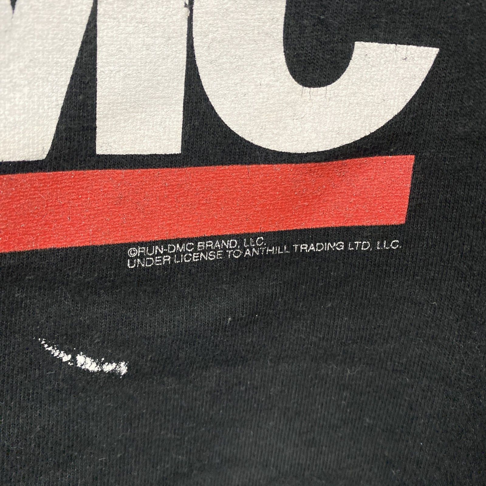 古着 used 00s anvil RUN DMC ラン・ディーエムシー 半袖プリントT 