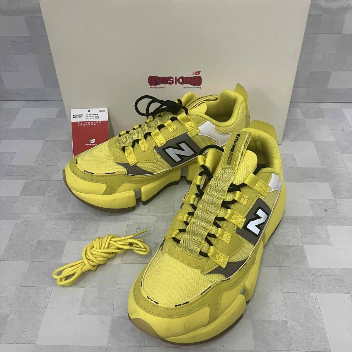 new balance × Jadan Smith ニューバランス コラボ スニーカー Vision 