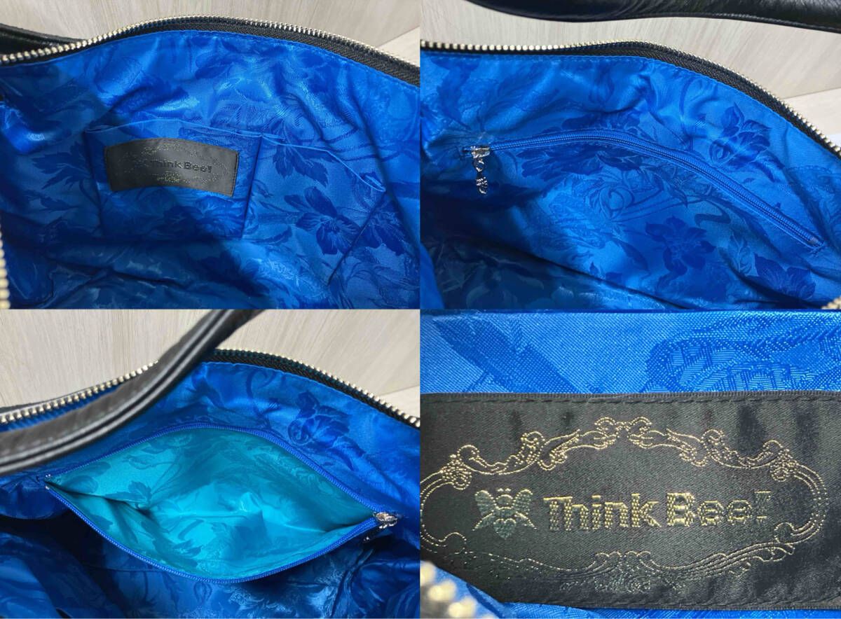 ブラック Think Bee！ シンクビー ブルームーンシャイン ハンドバッグ 