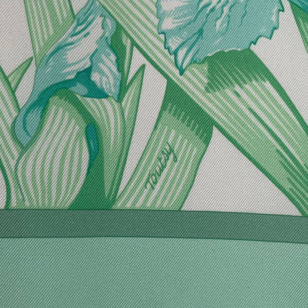 未使用品 HERMES エルメス スカーフ シルク カレ90 Au bord de l
