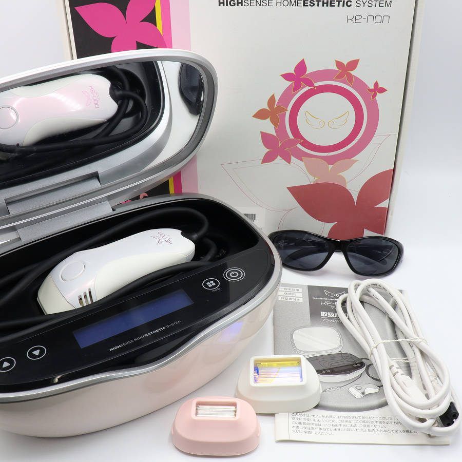 ケノン 脱毛器 Ver.6 眉毛脱毛、3カートリッジ付き 【公式通販】