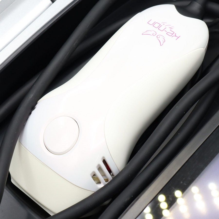 ケノン Ver.6.0 眉脱毛あり カートリッジ3点 新品エクストラ2点+中古ラージ 脱毛器 kenon 本体 美品】ケノン Ver.6.0 眉脱毛あり カートリッジ3点 新品エクストラ+