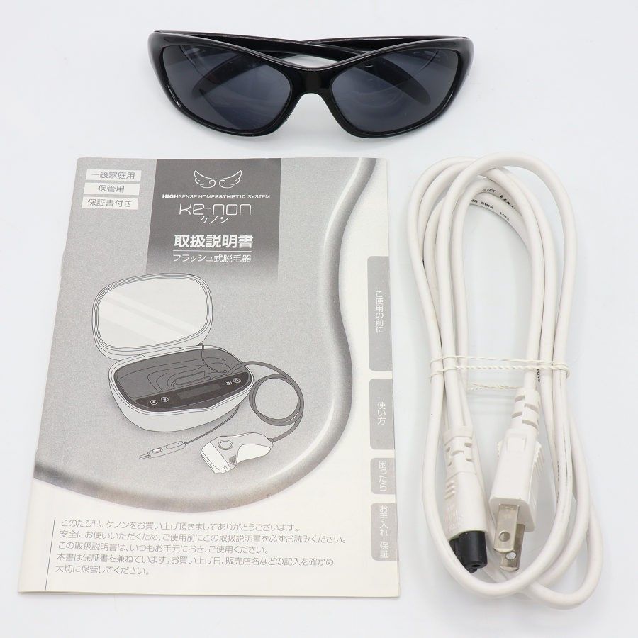 ケノン Ver.6.0 眉脱毛あり カートリッジ3点 新品エクストラ2点+中古ラージ 脱毛器 kenon 本体 美品】ケノン Ver.6.0 眉脱毛あり カートリッジ3点 新品エクストラ+