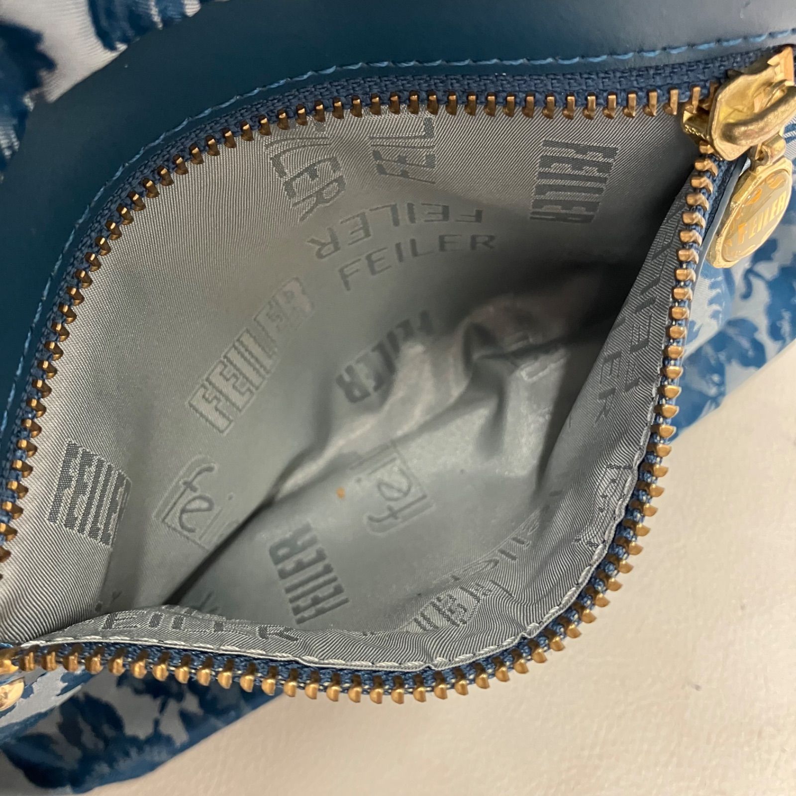 426 FEILER フェイラー ハンドバッグ 2way ショルダーバッグ 鳳凰 花 