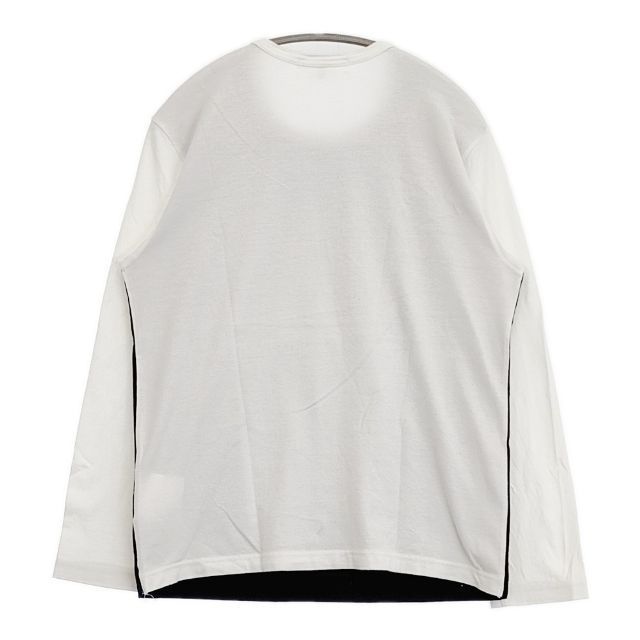 GANRYU ウール コットン 切替 長袖Tシャツ カットソー ロンT AD2014 