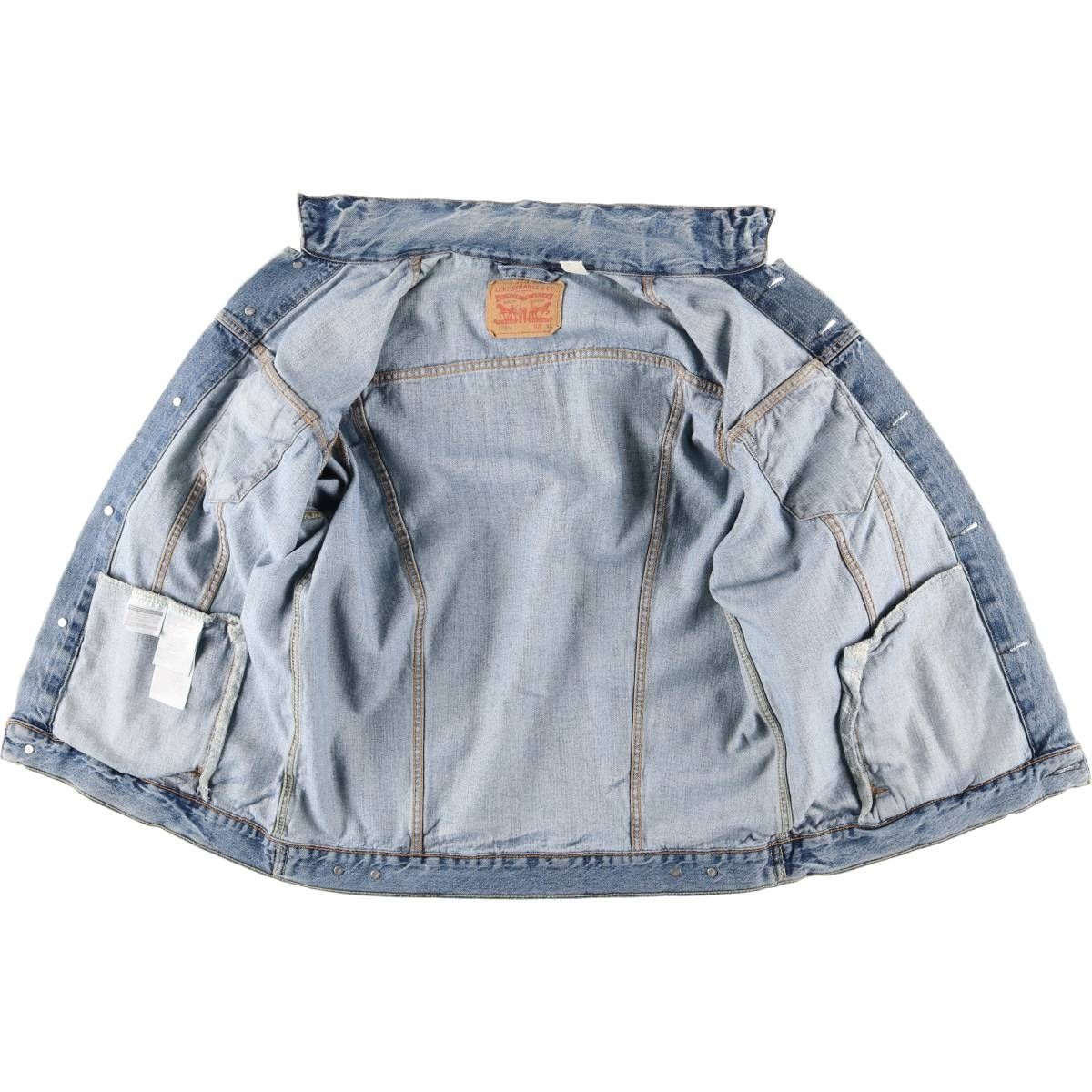 古着 リーバイス Levi's デニムジャケット Gジャン メンズXL相当/eaa625486 古着 リーバイス Levi's デニムジャケット Gジャン メンズXL相当