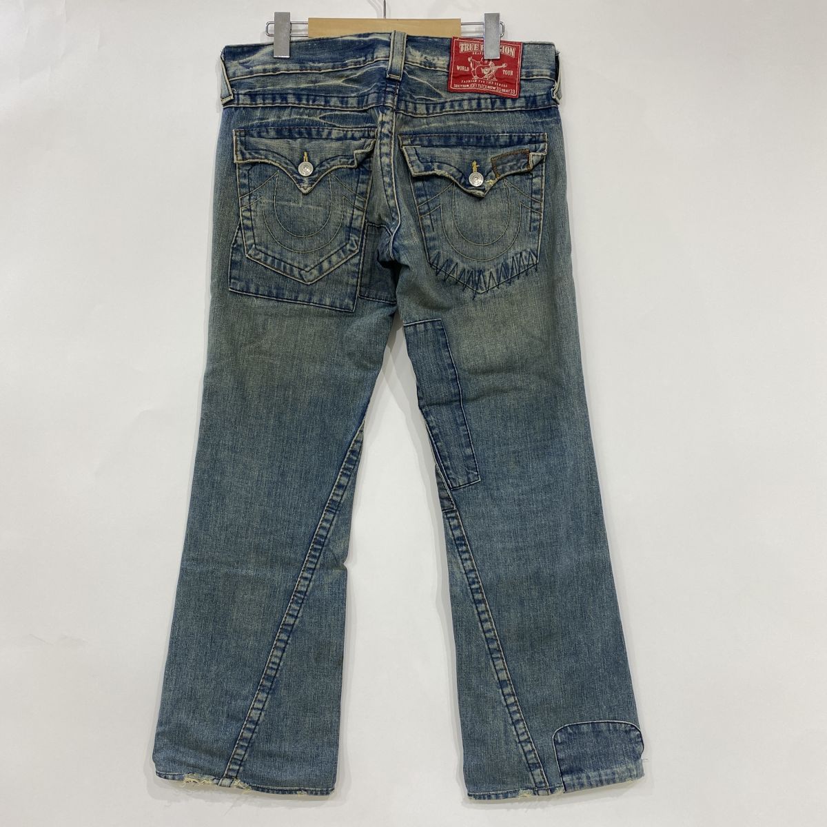 TRUE TRUE RELIGION フレアデニム ROW30 SEAT33 正規品 希少 RELIGION 