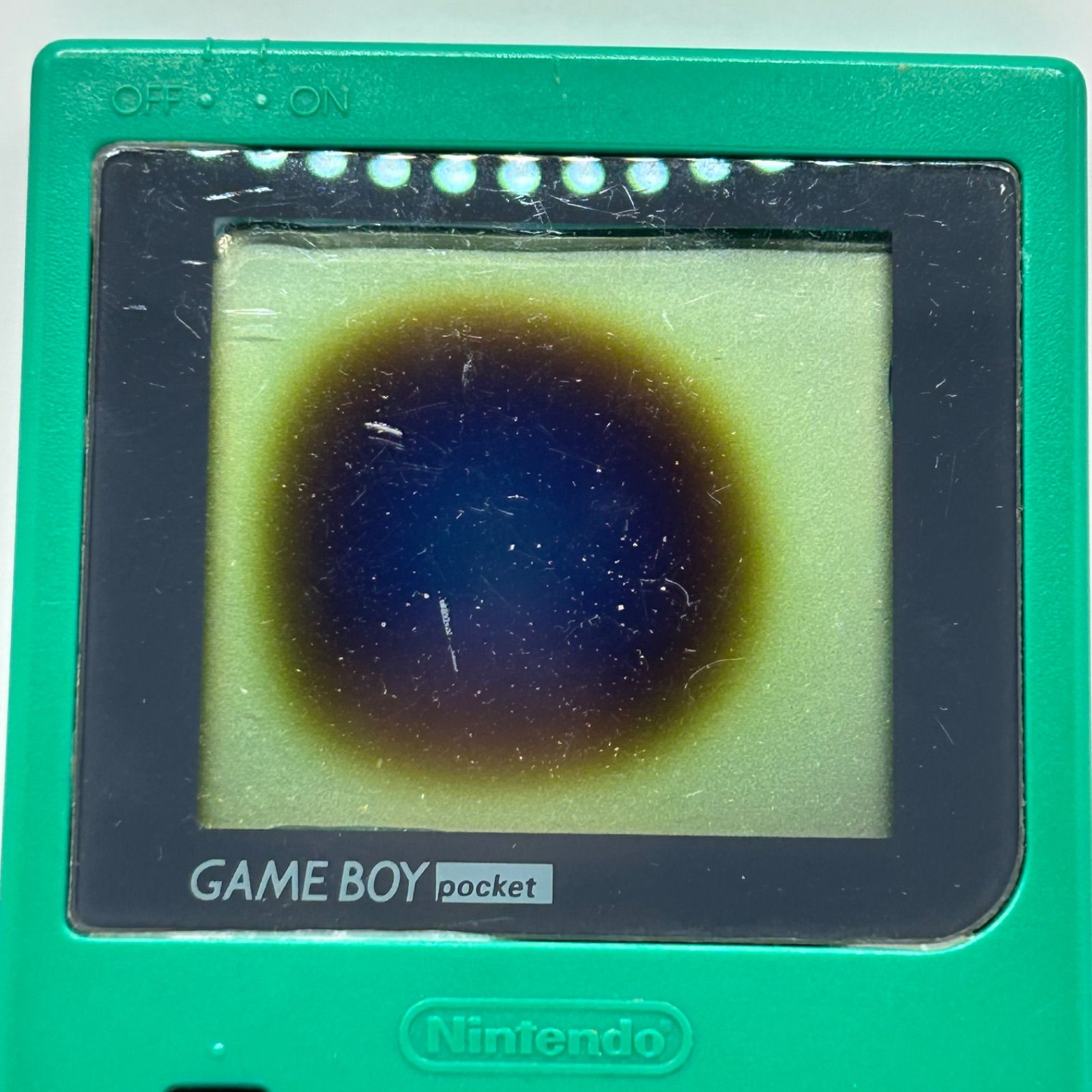美品】ゲームボーイポケット グリーン 動作確認MGB-001 トイザらス