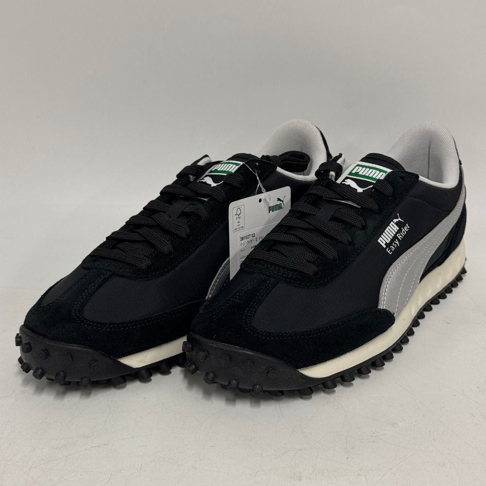 PUMA イージーライダーII テクノ スニーカー 25.5cm ブラック EASY 