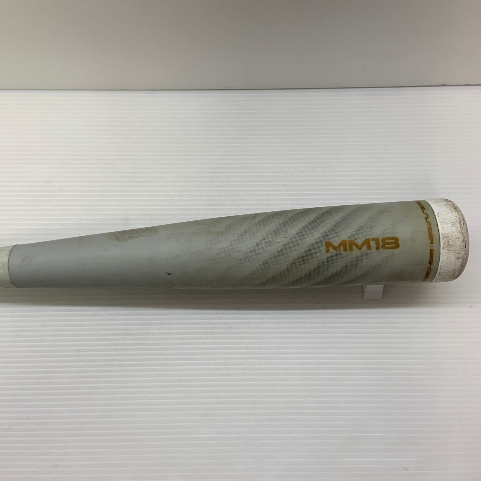 エスエスケイ SSK MM18 軟式 大人 一般 FRP製バット SBB4023WT 中古 