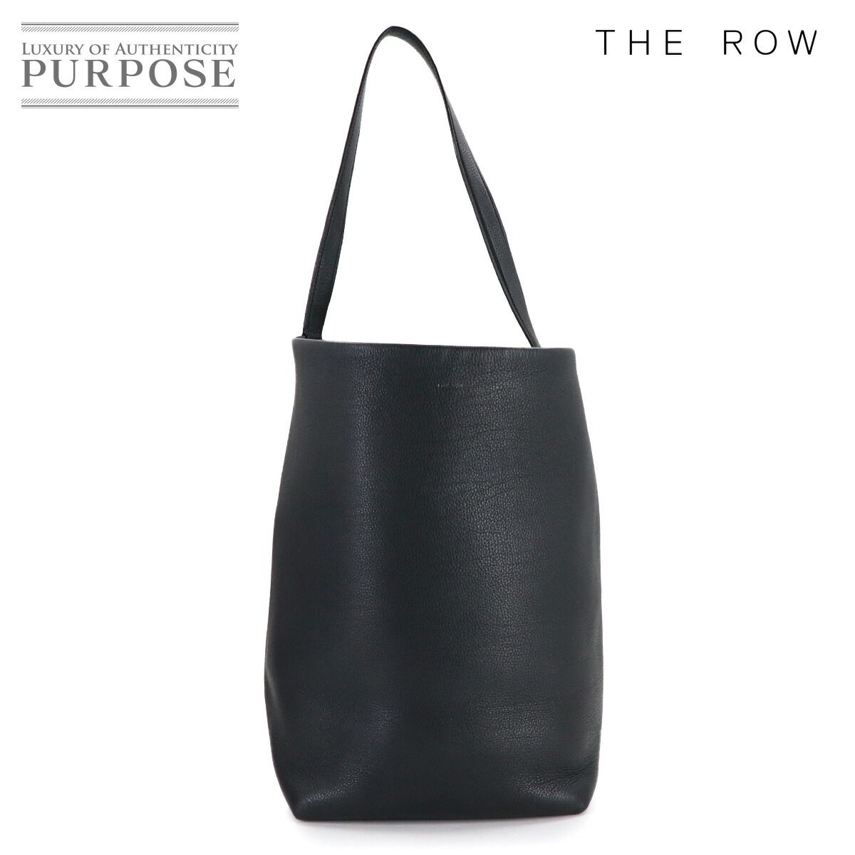美品 ザ ロウ THE ROW N/S パーク トート バッグ ラージ レザー 