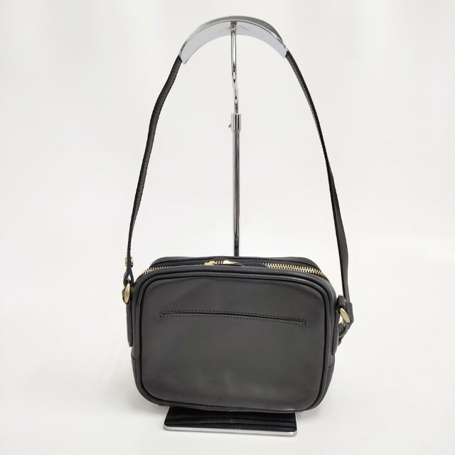 sot ELEGANZAレザー ミニショルダーバッグ 定価29700円 ショルダーバッグ ブラック レディース ソット【中古】6-0101G∞ sot ELEGANZAレザー ミニショルダーバッグ 定価29700円 ショルダー