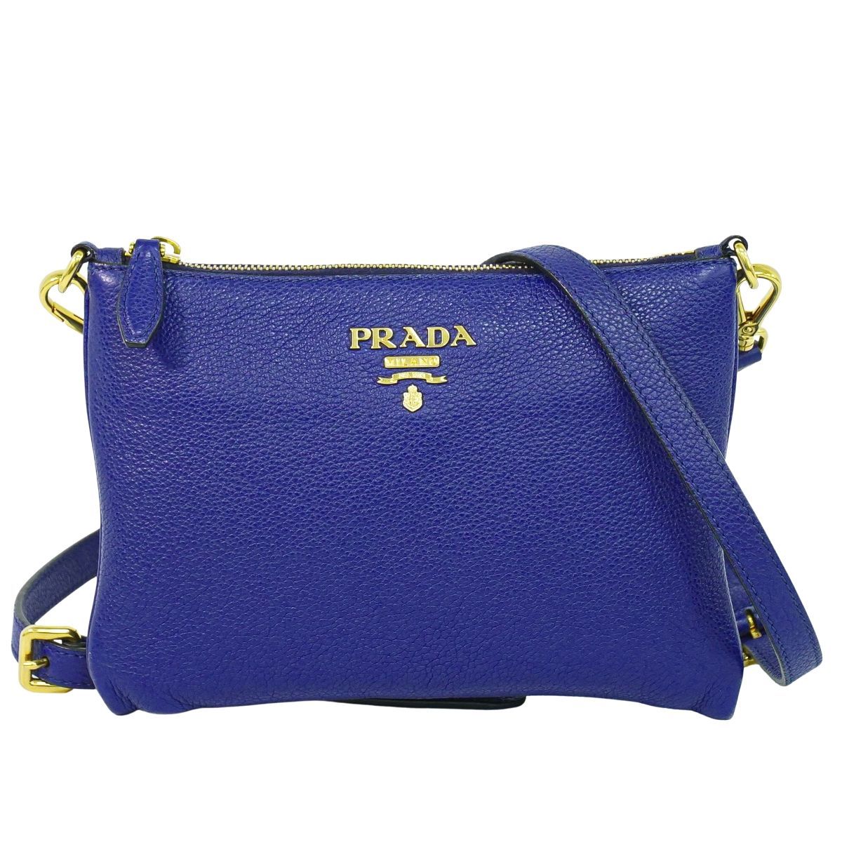 本物 PRADA ショルダーバッグ プラダ ブラック 斜め掛け 黒 PRADA 