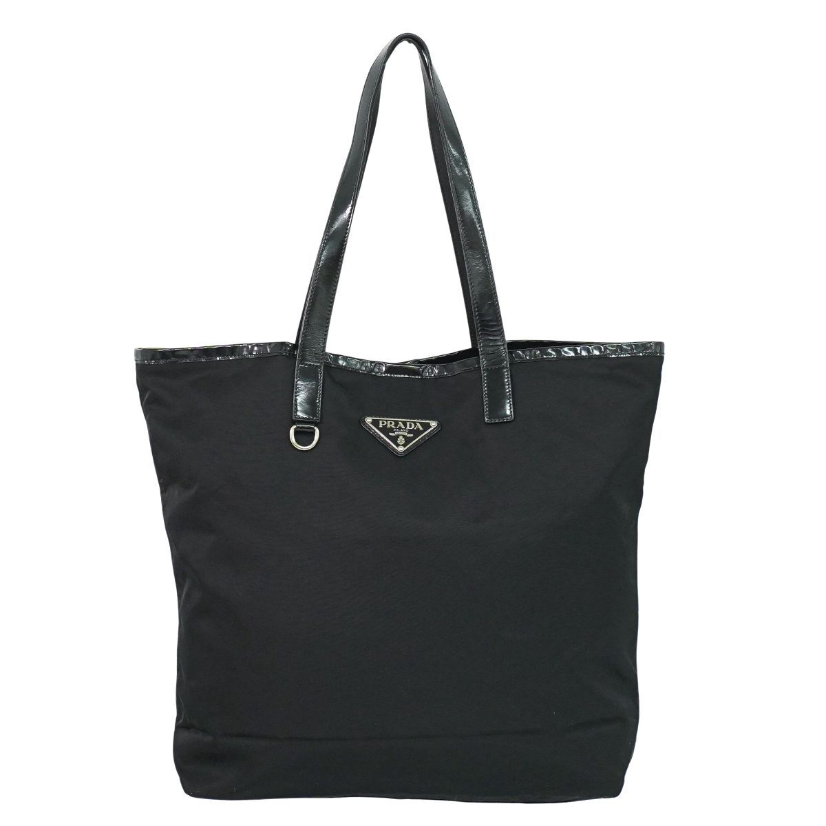 本物 プラダ PRADA ナイロン ショルダーバッグ トートバッグ ブラック 